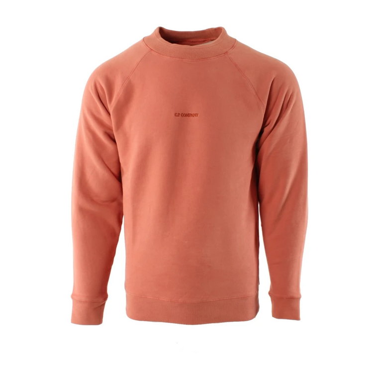 Pomarańczowy Sweter z Unikalnym Projektem Art: 13cms310a C.p. Company