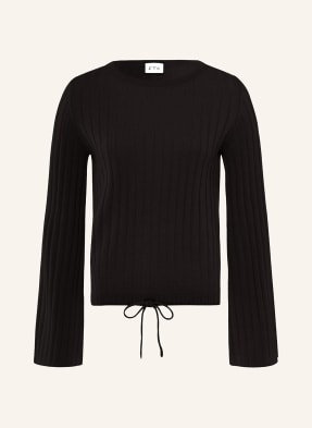 Ftc Cashmere Sweter Z Dodatkiem Kaszmiru schwarz