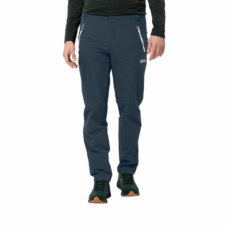 Męskie spodnie trekkingowe Jack Wolfskin GLASTAL WINTER PANTS M midnight sky - 46R