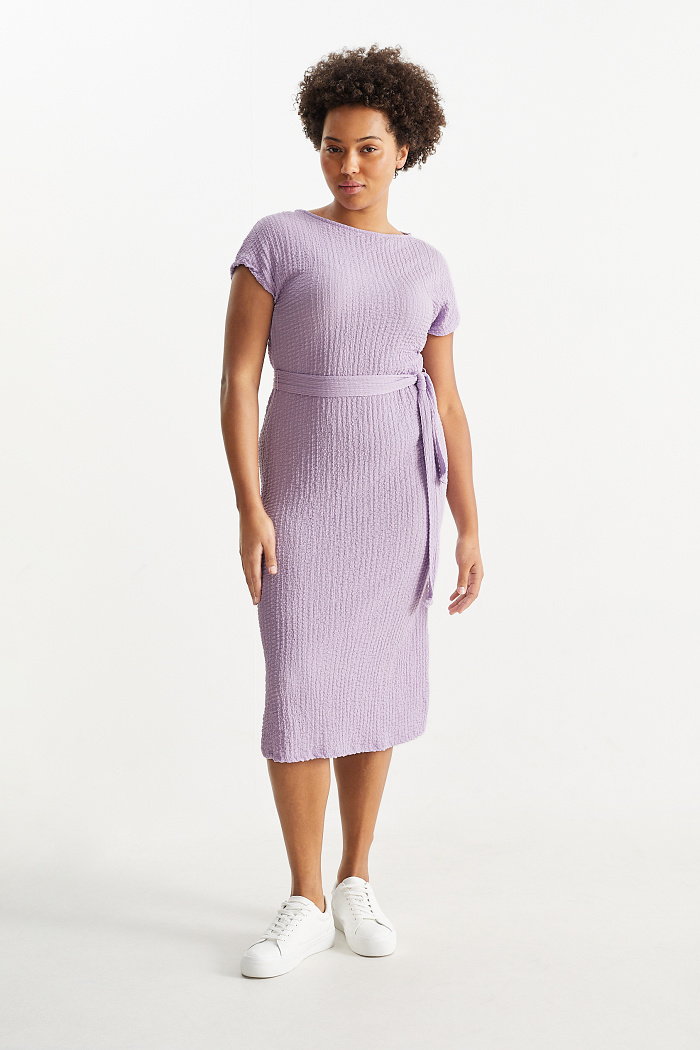 C&A Sukienka w stylu koszulki, Purpurowy, Rozmiar: XL