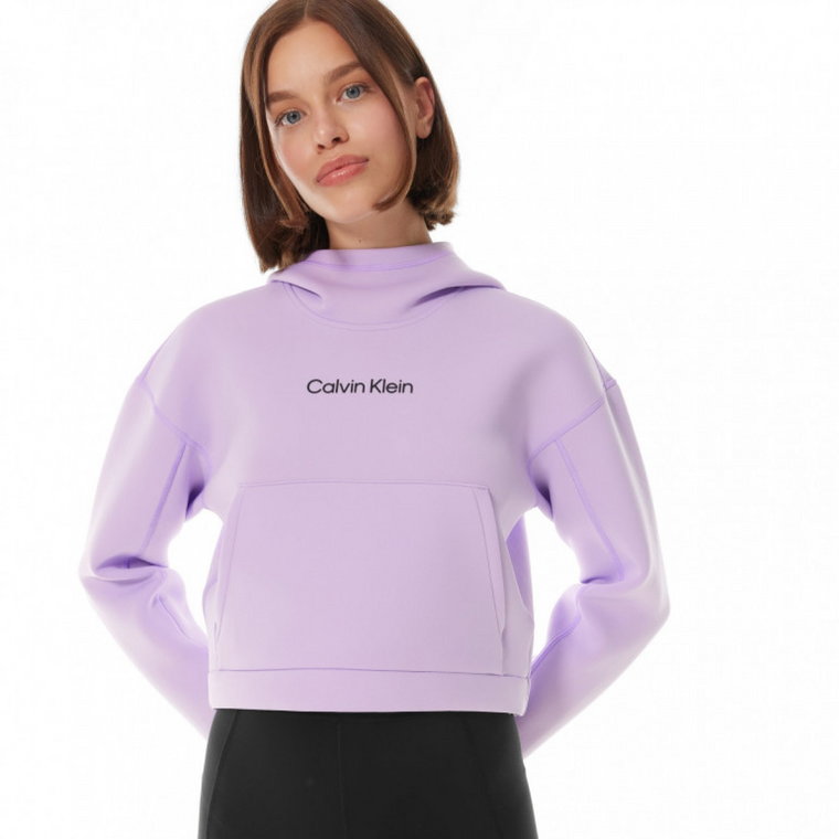 Damska bluza treningowa Calvin Klein Performance 00GWF3W325 - fioletowa