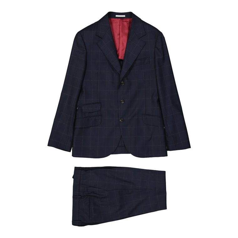 Brunello Cucinelli Wool Suit Brunello Cucinelli