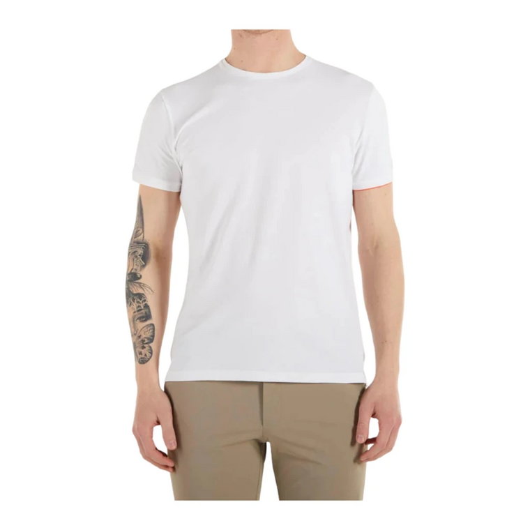 Białe T-shirty i Pola dla Mężczyzn RRD
