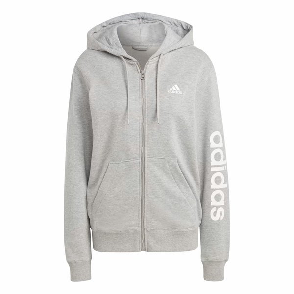 Bluza damska Essentials Linear Full-Zip Adidas