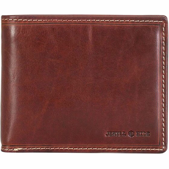 Jekyll & Hide Oxford Wallet RFID Leather 12 cm coffee2