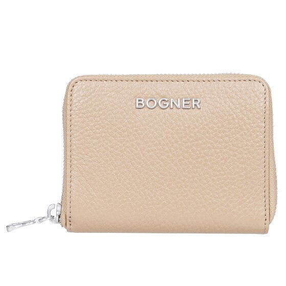 Bogner Andermatt Norah Wallet RFID Leather 12,5 cm lattemacchiato