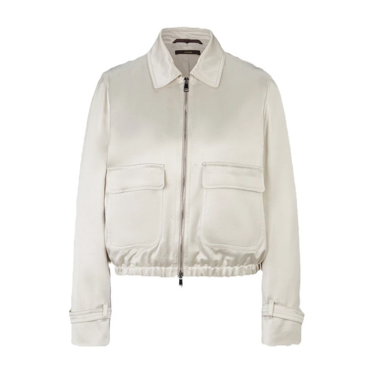 Satin Blouson Kurtka Windsor