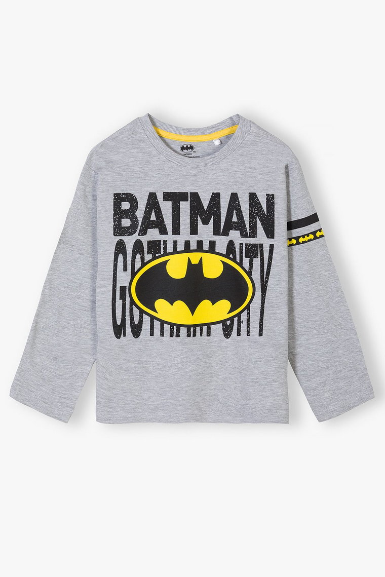 Szara bluzka dla chłopca Batman