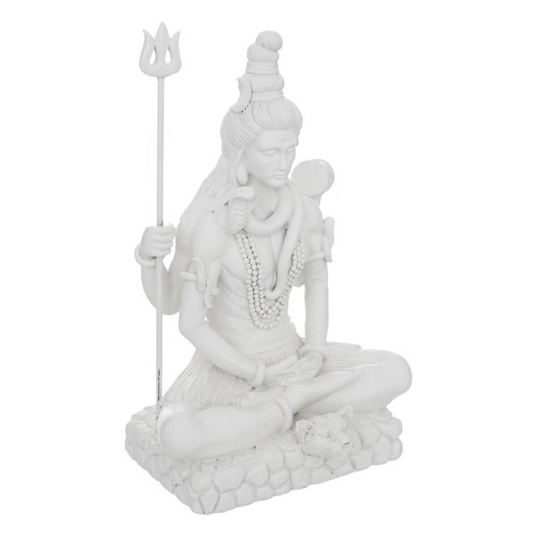 Statuetka Shiva 31cm biała