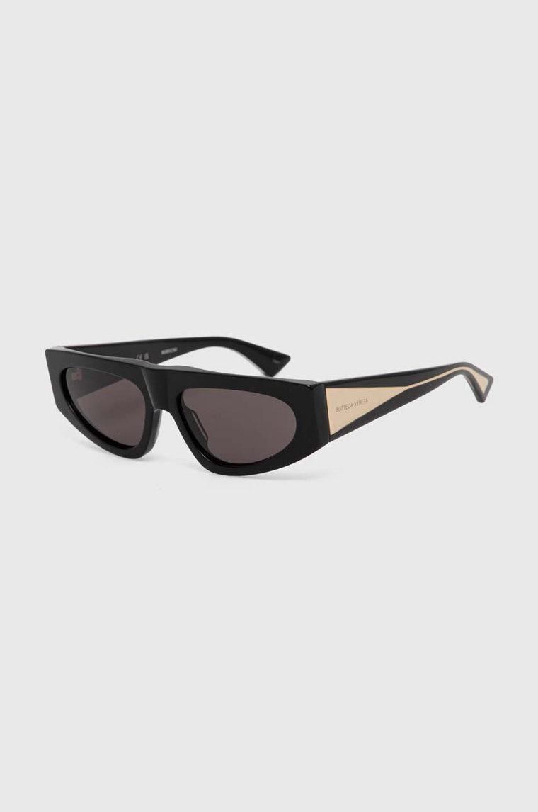 Bottega Veneta okulary przeciwsłoneczne damskie kolor czarny BV1277S