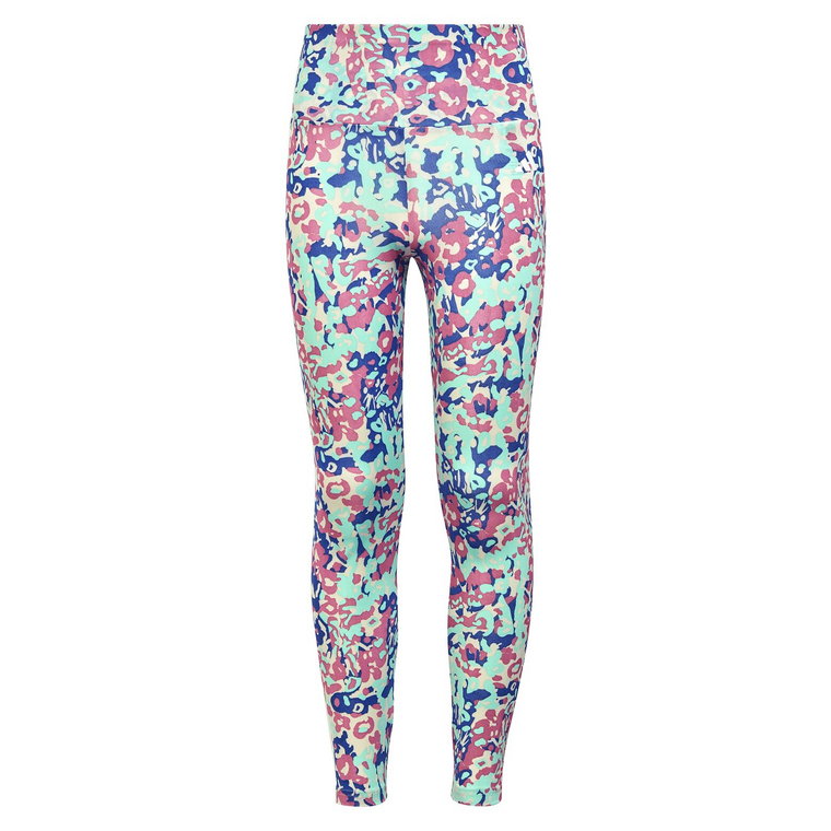 Spodnie legginsy dla dziewcząt adidas Train Essentials Seasonal Aeroready Printed High Waisted 7/8 HR5800