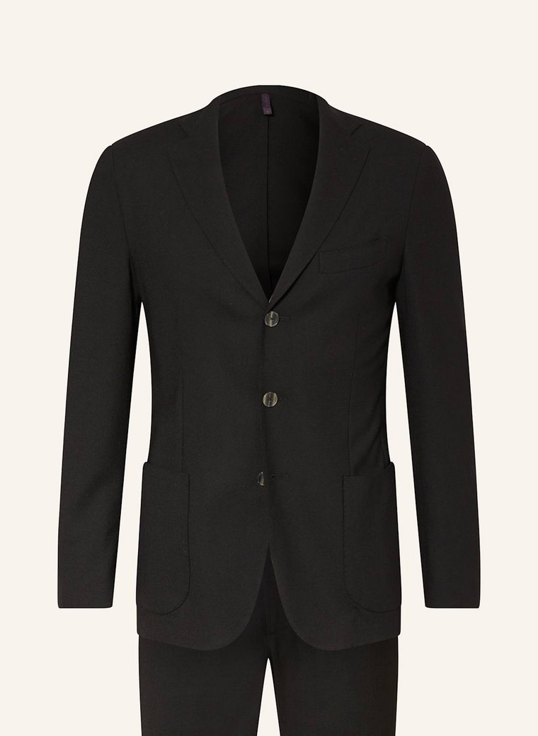 Santaniello Garnitur Extra Slim Fit schwarz