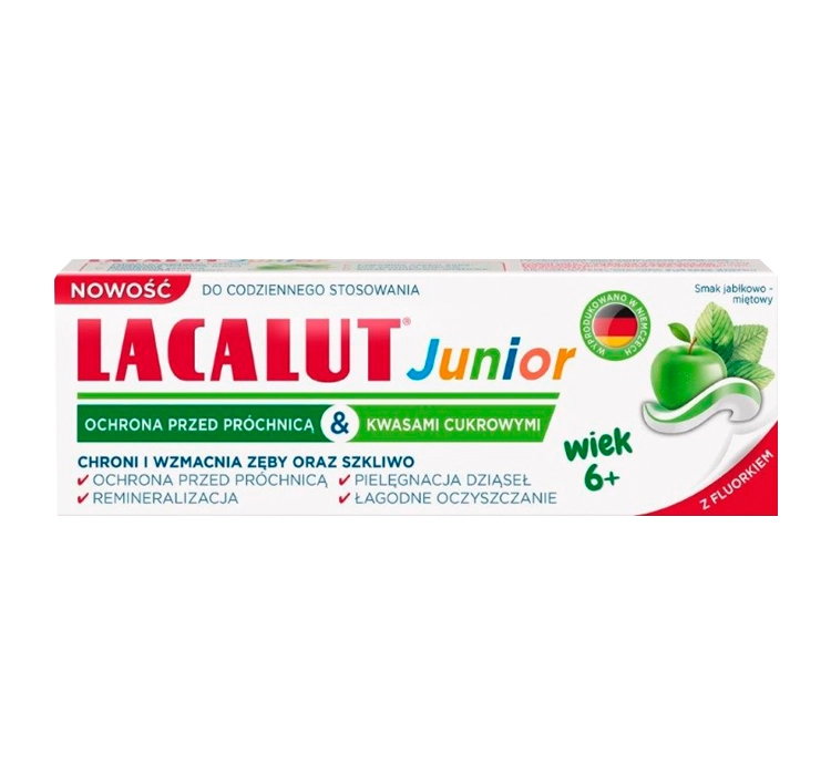 LACALUT JUNIOR PASTA DO ZĘBÓW DLA DZIECI 55ML