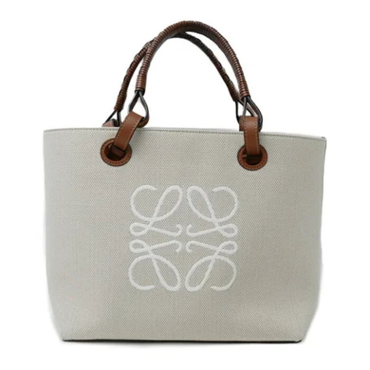 Pre-owned Fabric totes Loewe Pre-owned