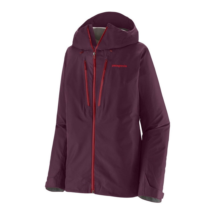 Damska kurtka przeciwdeszczowa Patagonia Triolet GTX night plum - L