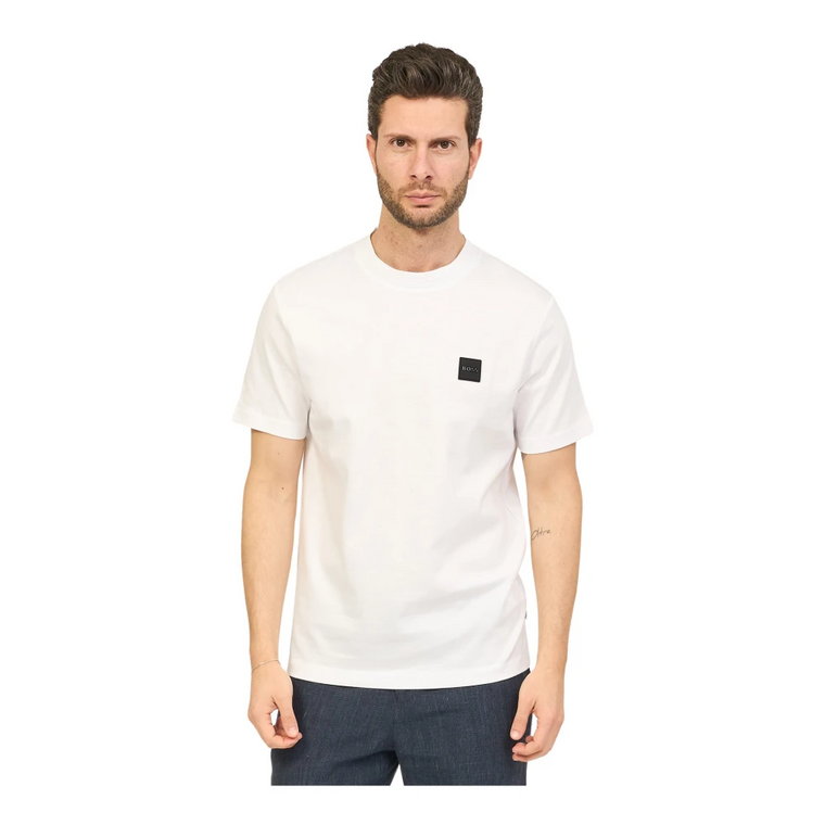 Biała kolekcja T-shirtów i Polo Hugo Boss