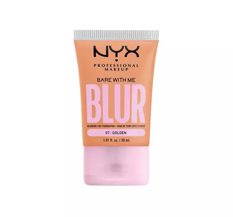 NYX PROFESSIONAL BARE WITH ME BLUR WYGŁADZJĄCY PODKŁAD DO TWARZY 07 GOLDEN 30ML