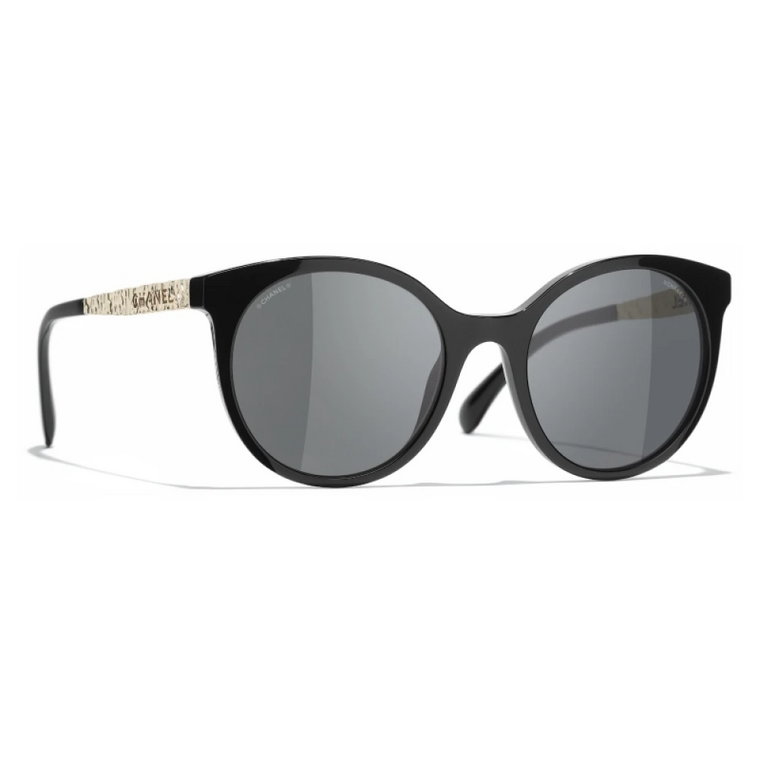 Okulary przeciwsłoneczne z gradientowymi soczewkami Chanel