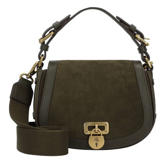 Lauren Ralph Lauren Tanner Torba na ramię Skórzany 20 cm dark olive