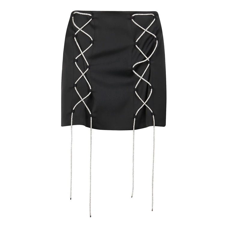 Satin Mini Skirt Giuseppe Di Morabito