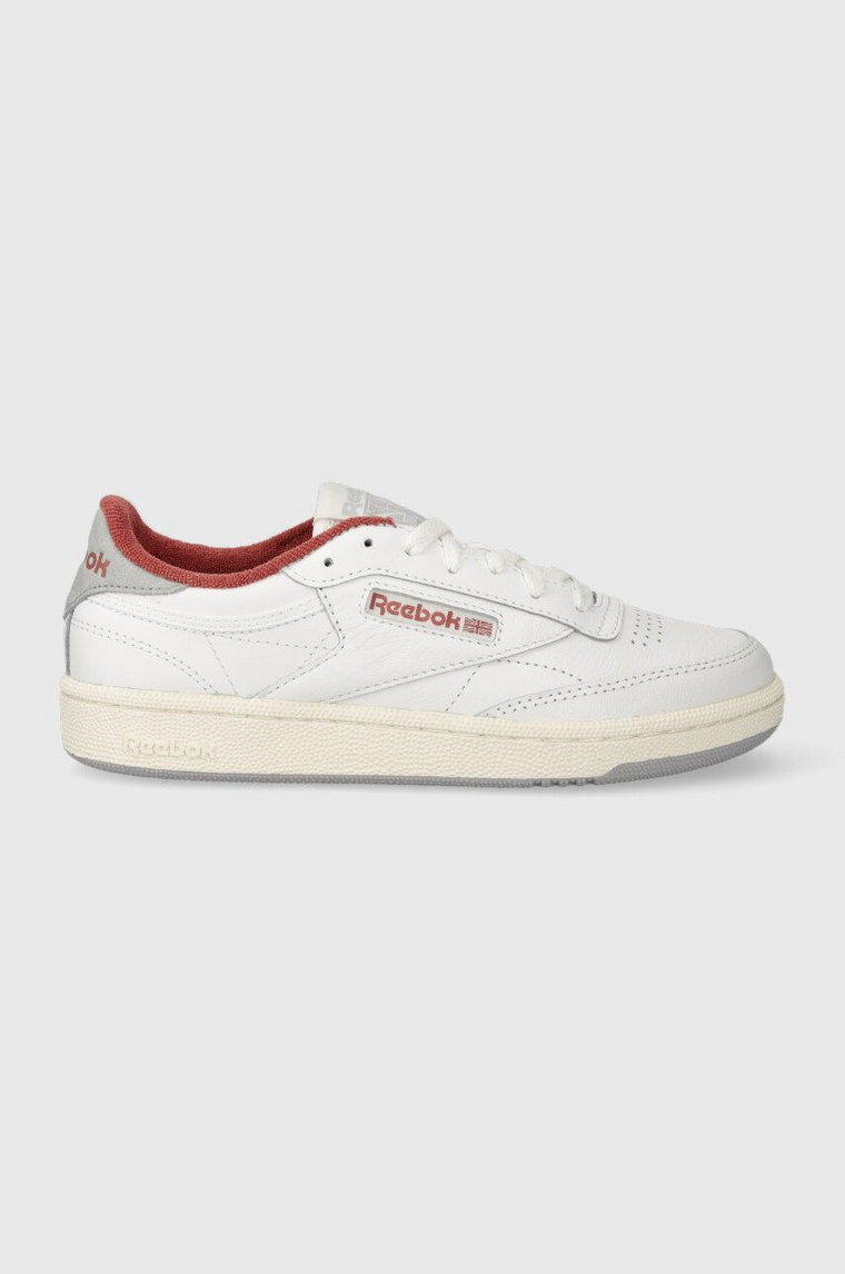 Reebok sneakersy skórzane Club C 85 kolor biały