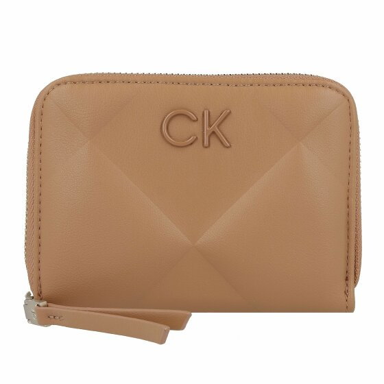 Calvin Klein Re-Lock Portfel 13 cm brown sugar