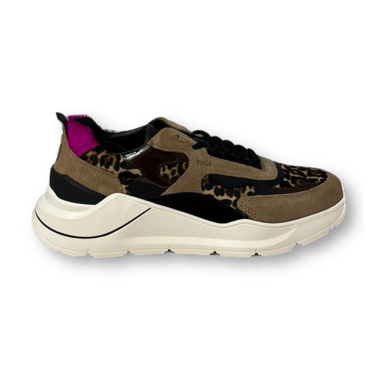 Leopard Print Sneakers D.a.t.e.