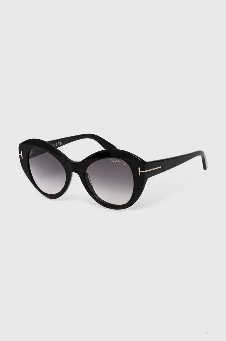 Tom Ford okulary przeciwsłoneczne damskie kolor czarny FT1084_5201B