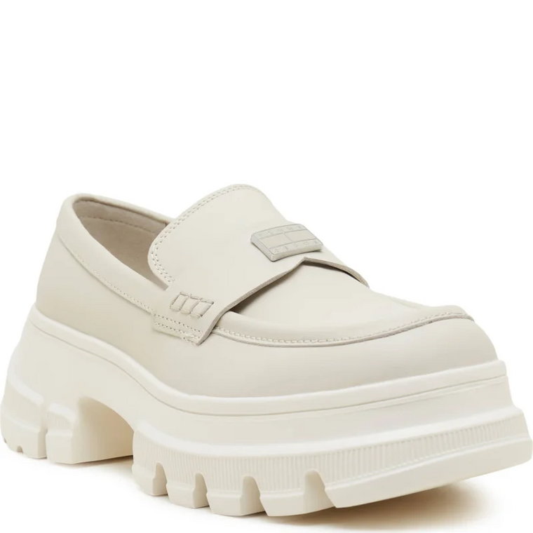 Tommy Jeans Skórzane loafersy CHUNKY