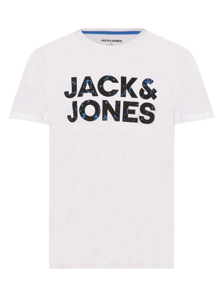 Jack & Jones - T-shirt męski  JJNeon, biały
