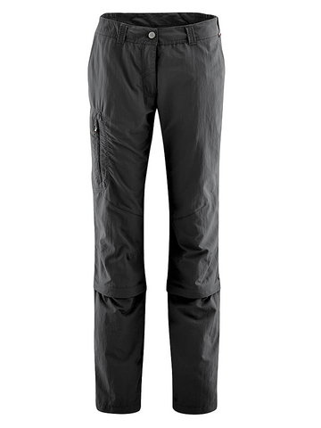 Maier Sports Spodnie funkcyjne Zipp-off "Fulda" w kolorze czarnym