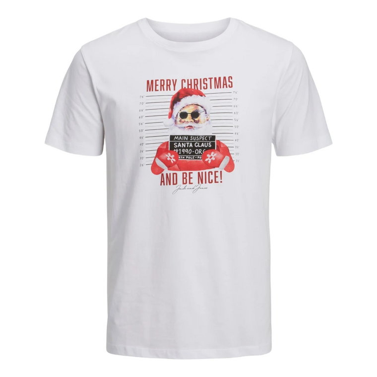 Jorchristmas Mugshot Tee SS C.N Xmas - 12221440 Jack & Jones