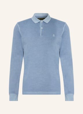 Marc O'polo Koszulka Polo Z Dżerseju Regular Fit blau