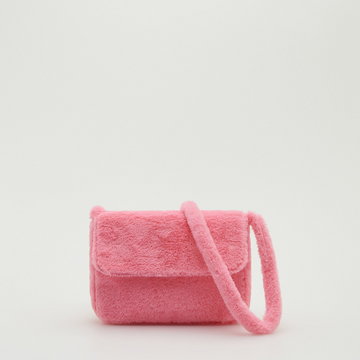 Reserved - Puszysta torebka - Różowy