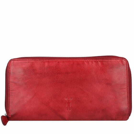 Jack Kinsky Nelson Wallet RFID Leather 20 cm rot