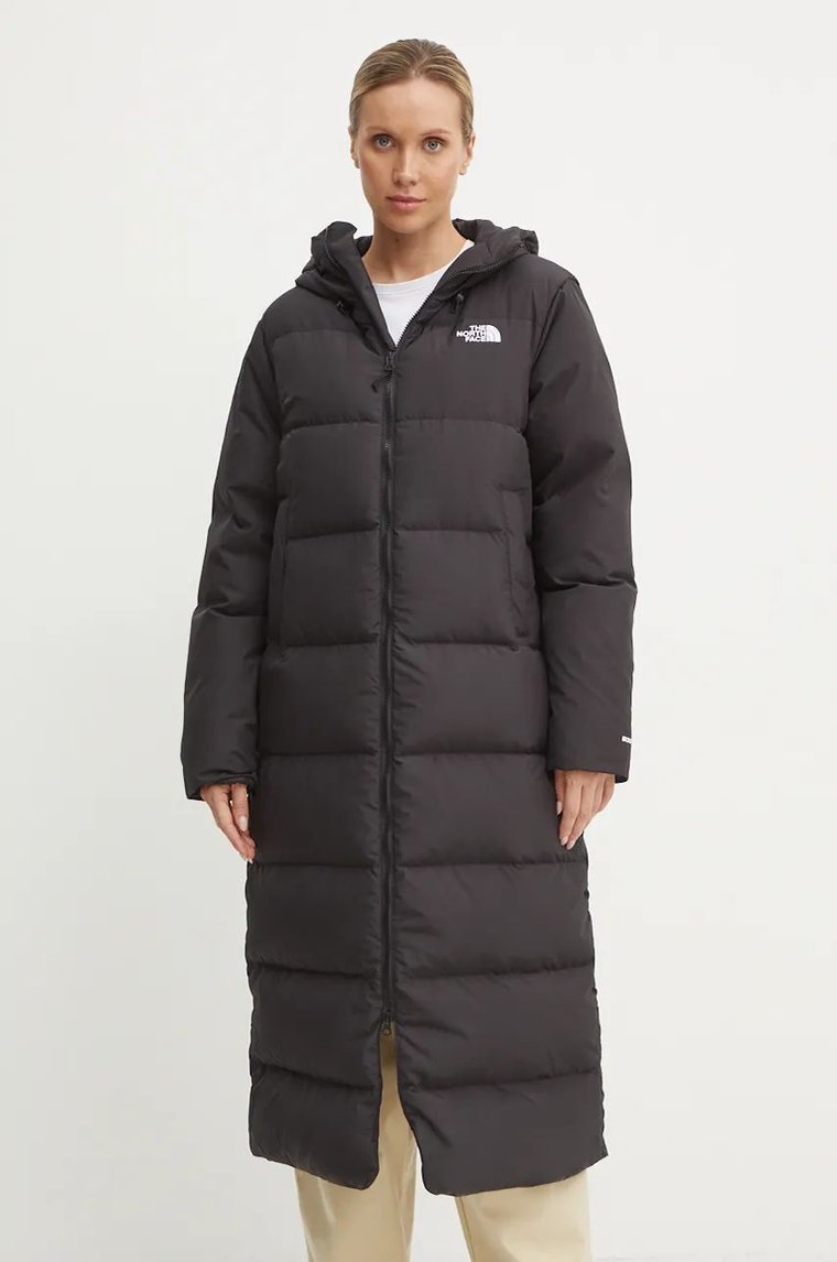 The North Face kurtka puchowa Triple C damska kolor czarny zimowa NF0A84J44H01