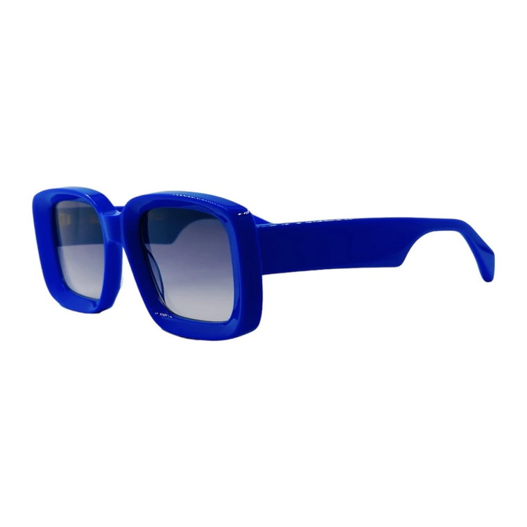 Elektryczne Niebieskie Okulary Przeciwsłoneczne Kaleos