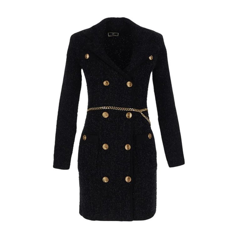 Double-Breasted Coats Elisabetta Franchi