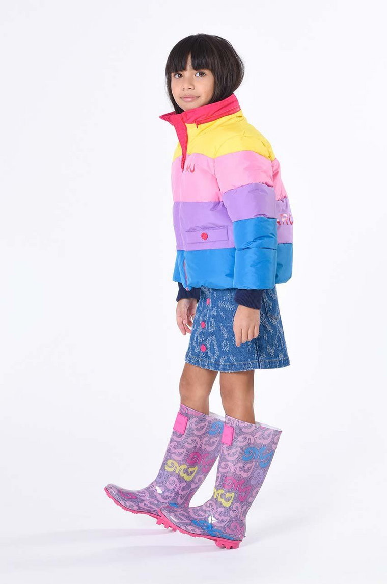 Marc Jacobs kurtka dziecięca kolor różowy