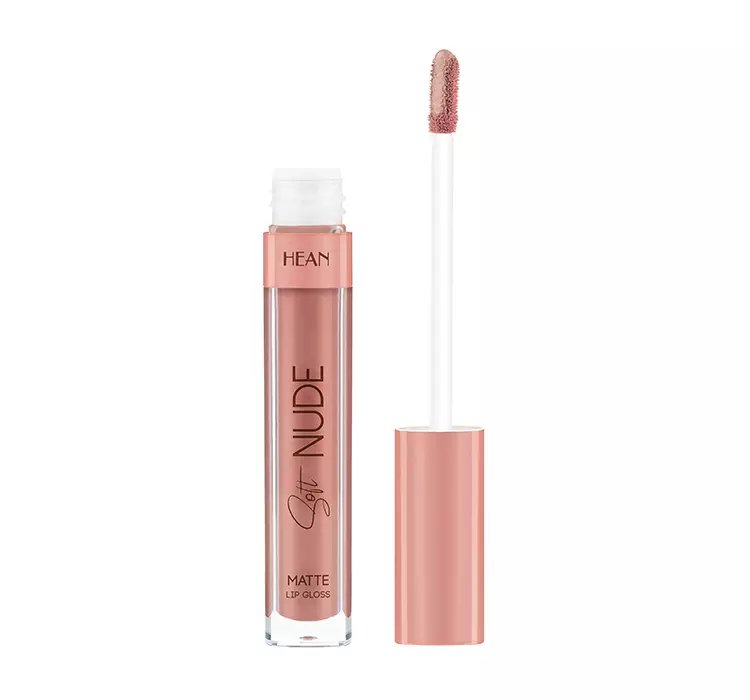 HEAN SOFT NUDE LIP GLOSS MATOWY BŁYSZCZYK DO UST 61 PERFECT NUDE 6ML