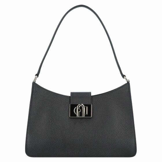 Furla 1927 Torba na ramię Skórzany 28 cm nero