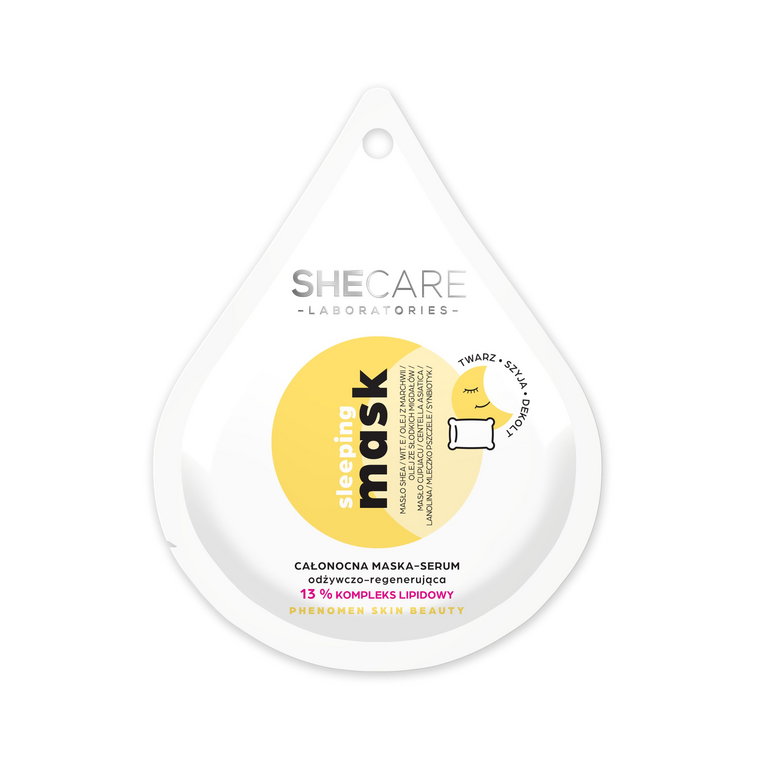 SheCare Całonocna maska-serum odżywczo-regenerująca
