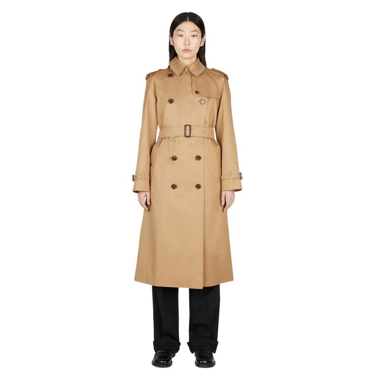 Klasyczny Trench Coat z Bawełny Burberry