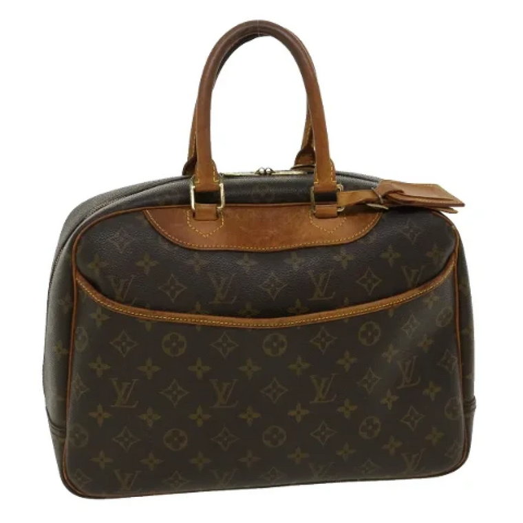 Używana Brązowa Torba Louis Vuitton Deauville Louis Vuitton Vintage