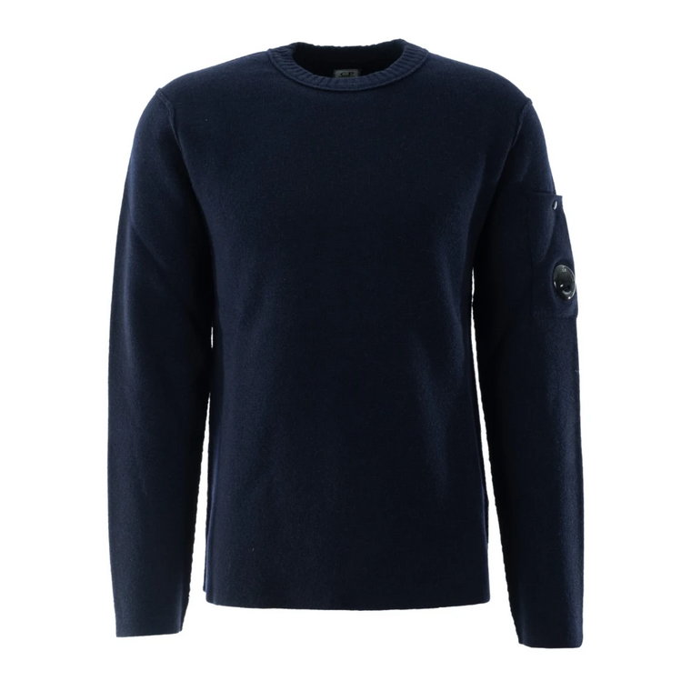 Niebieski Sweter Pullover C.p. Company