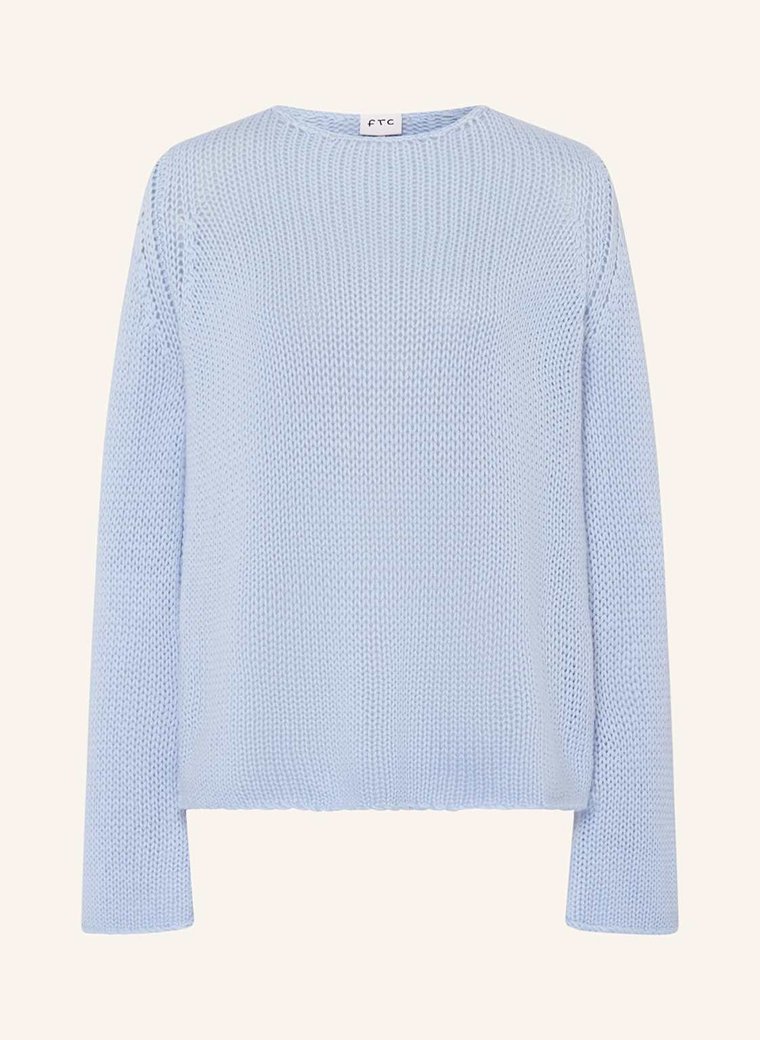 Ftc Cashmere Sweter Z Dodatkiem Kaszmiru blau