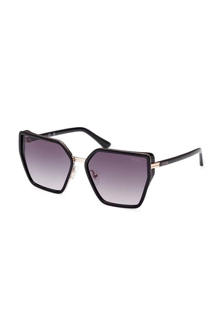 Guess okulary przeciwsłoneczne damskie kolor czarny GU7871_5901B