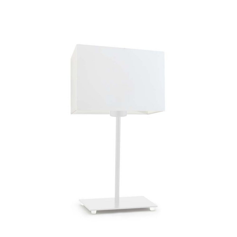 Lampka nocna LYSNE Amalfi, 60 W, E27, biała, 40x20 cm