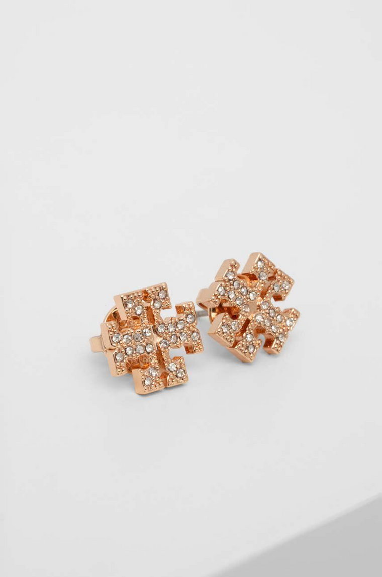 Tory Burch kolczyki KIRA PAVE STUD 53423.696