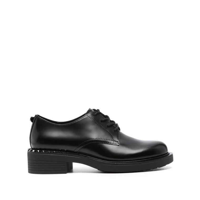 Czarne Skórzane Buty Brogue ASH